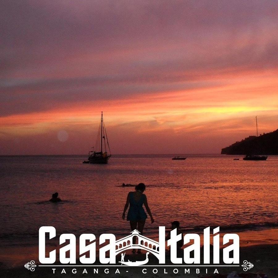 Casa Italia Guest House Taganga Dış mekan fotoğraf