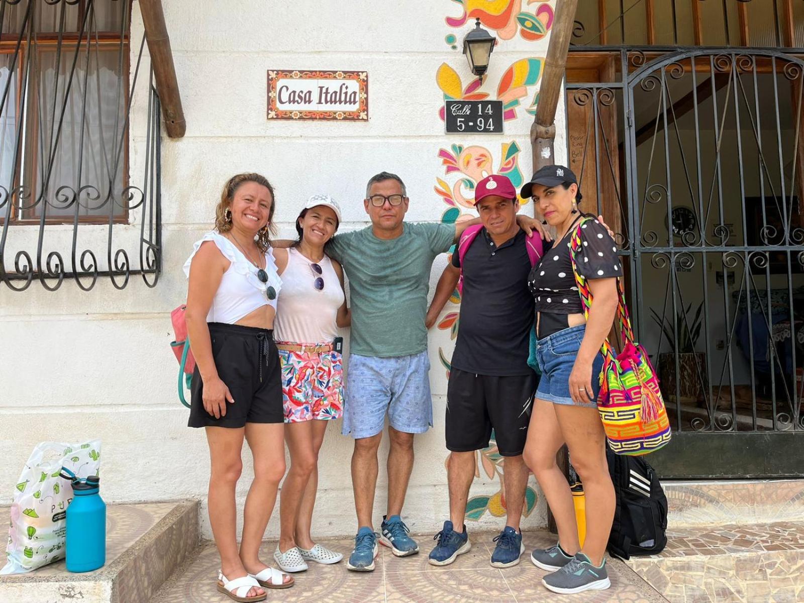 Casa Italia Guest House Taganga Dış mekan fotoğraf