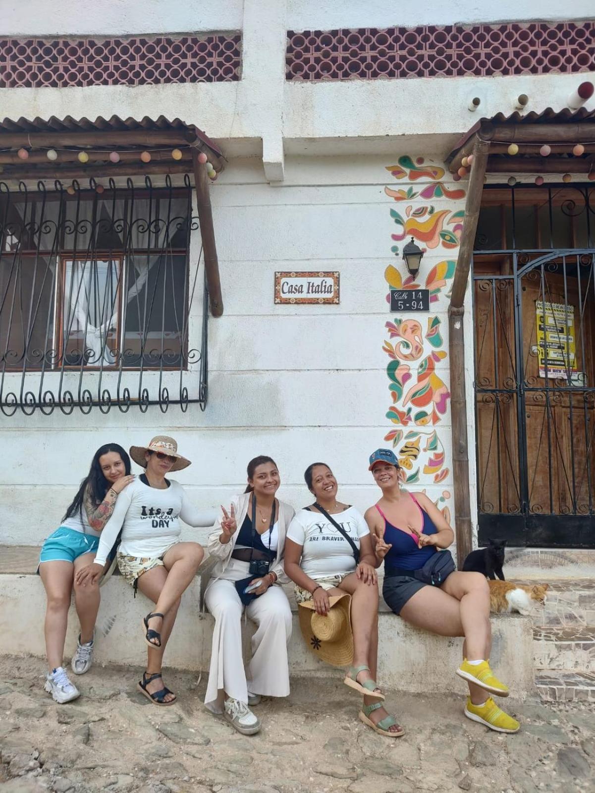 Casa Italia Guest House Taganga Dış mekan fotoğraf
